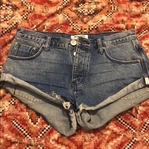 One teaspoon bandit denim shorts